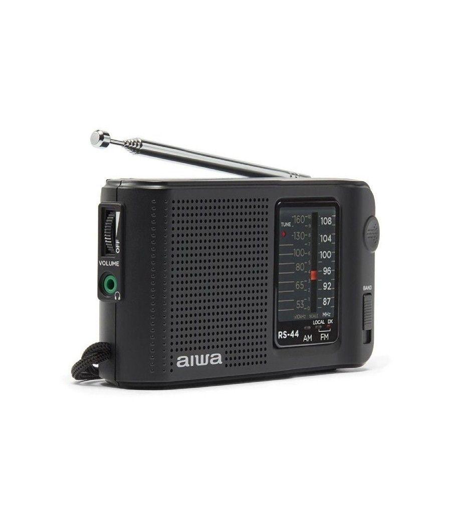 Radio portátil aiwa rs-44/ negra