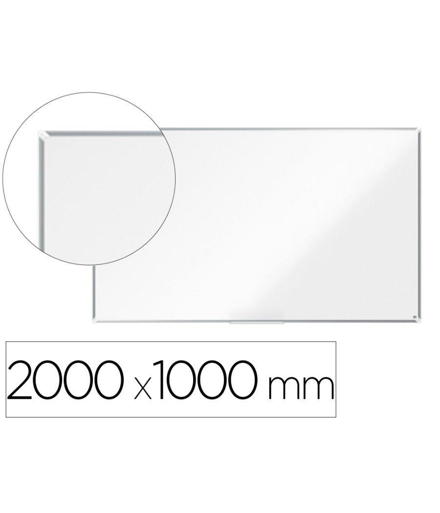 Pizarra blanca nobo premium plus melamina 2000x1000 mm