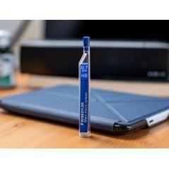 Minas staedtler mars micro grafito 0,7 mm hb tubo con 12 minas pack 12 unidades