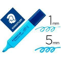 Rotulador staedtler textsurfer classic 364 fluorescente azul pack 10 unidades