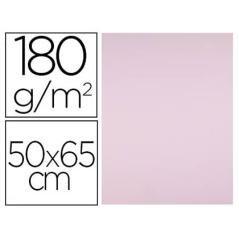 Cartulina liderpapel 50x65 cm 180g/m2 rosa pack 125 unidades
