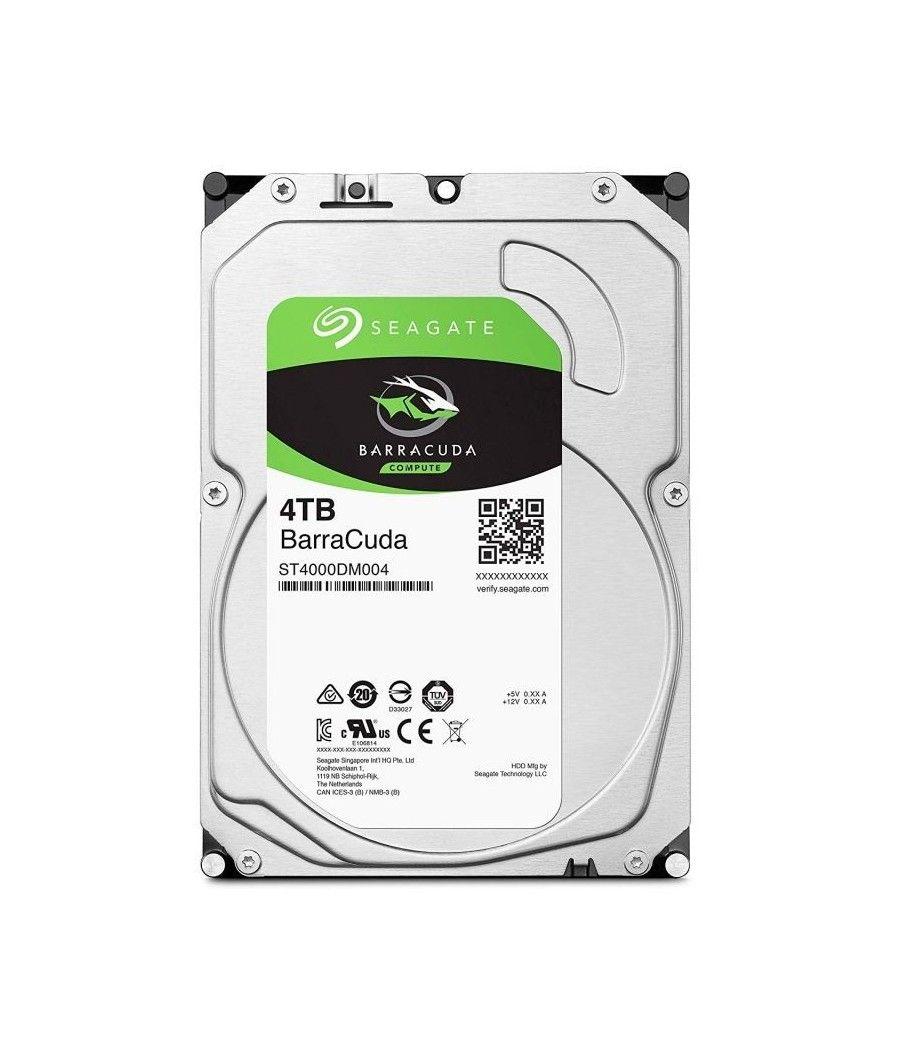 Disco duro seagate barracuda 4tb/ 3.5'/ sata iii/ 256mb