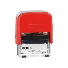 Colop sello printer c20 formula  no conforme  almohadilla e/20 14x38mm rojo