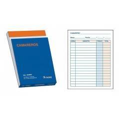 Dohe talonario camareros octavo natural duplicado autocopiativo -10u-