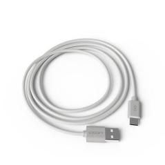 Plugyu/groovy cable-android micro usb-1.5a, android 1m carga rápida blanco