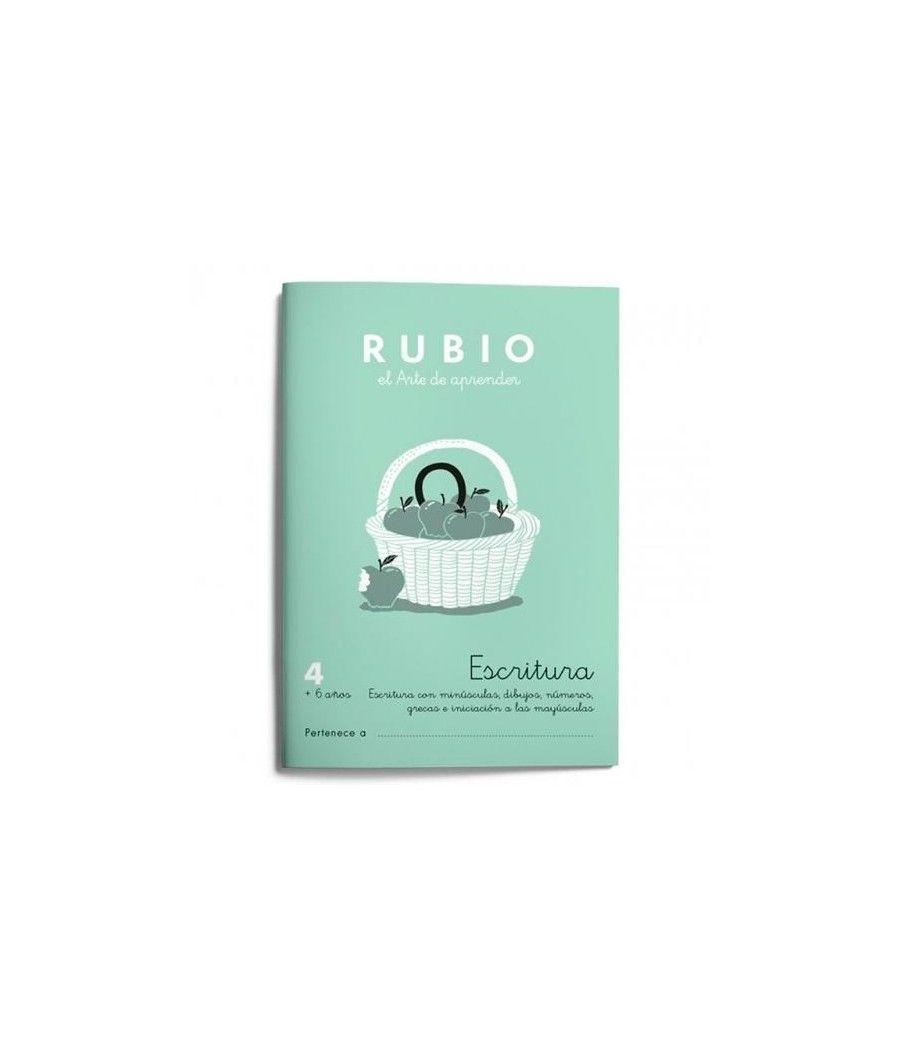 Rubio cuaderno de escritura nº 4 pack 10 unidades