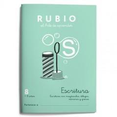 Rubio cuaderno de escritura nº 8 pack 10 unidades