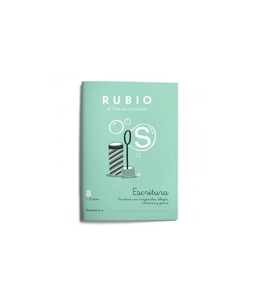 Rubio cuaderno de escritura nº 8 pack 10 unidades