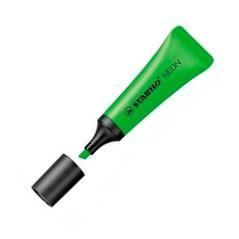 Stabilo neon marcador fluorescente verde -10u-