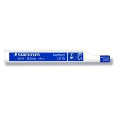 Tubo de 12 minas 0,5mm. calidad estandar graduación hb staedtler 257 05-hb pack 12 unidades