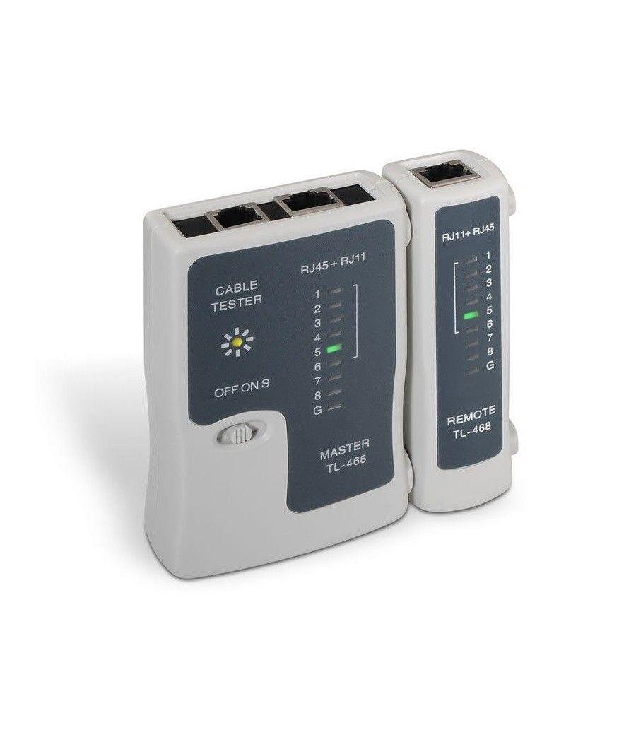 Tester Aisens A142-0312 para RJ11-RJ12-RJ45 - Imagen 1