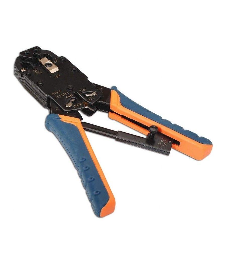 Crimpadora Metálica de Carraca Aisens A142-0311 para RJ10-RJ11-RJ12-RJ45 - Imagen 2