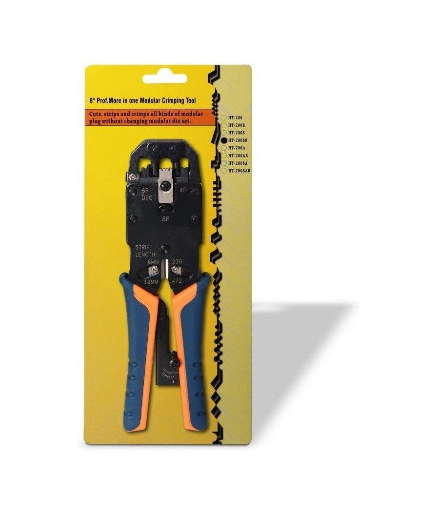 Crimpadora Metálica de Carraca Aisens A142-0311 para RJ10-RJ11-RJ12-RJ45 - Imagen 3