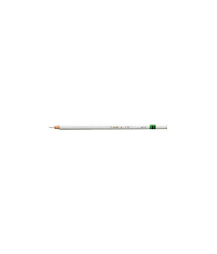 Lapiz modelo all acuarelable punta 3,3mm. color blanco stabilo 8052 pack 12 unidades