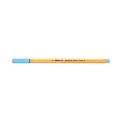 Rotulador punta fina point 88 0.4mm azul neon stabilo 88/031 pack 10 unidades