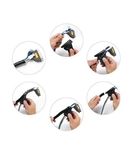 Organizador de Cables en Espiral Aisens A151-0406/ 1m - Imagen 3