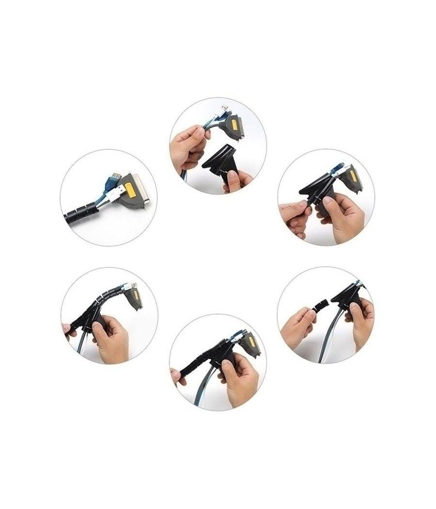 Organizador de Cables en Espiral Aisens A151-0406/ 1m - Imagen 3