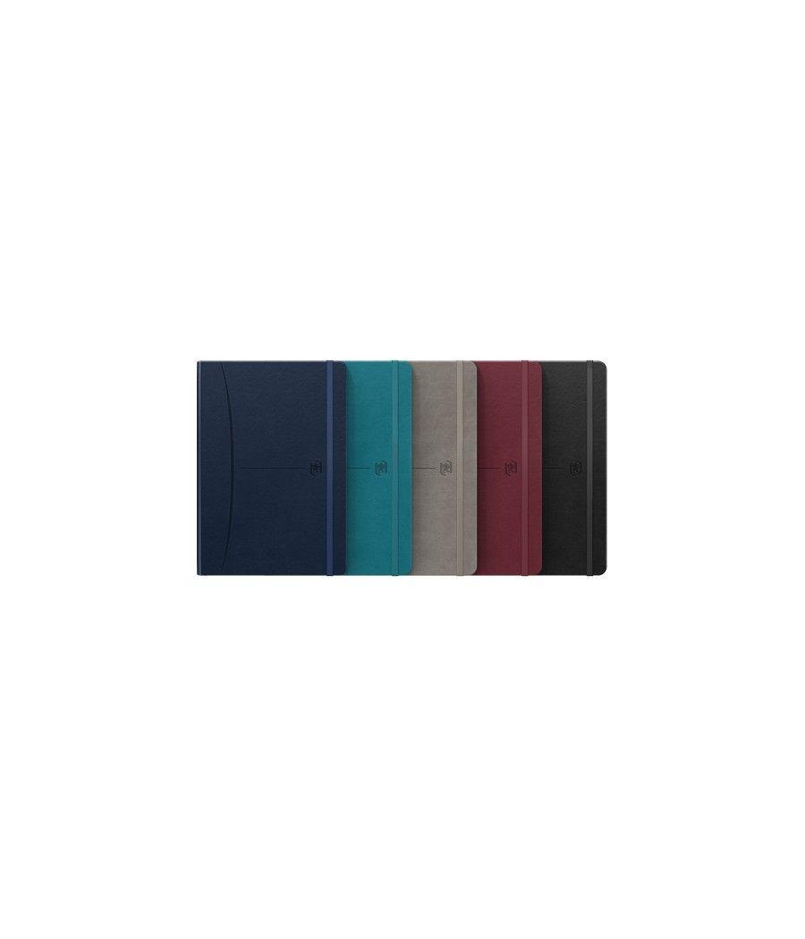 Cuaderno signature a5 tapa extradura 80h liso colores surtidos clasicos oxford 400163614 pack 5 unidades