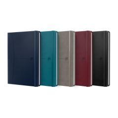 Cuaderno signature a5 tapa extradura 80h rayado horizontal colores surtidos clasicos oxford 400163610 pack 5 unidades