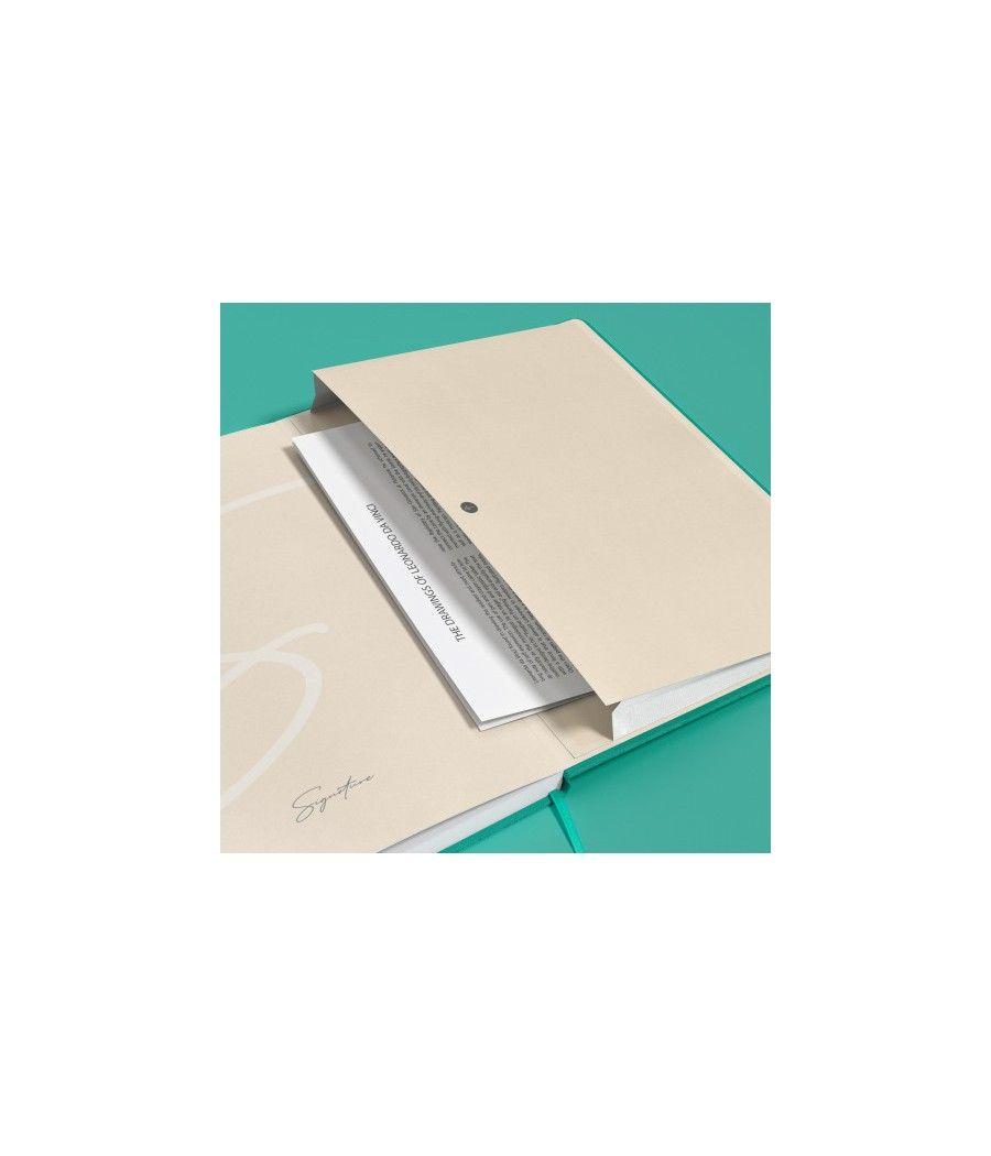 Cuaderno signature a5 tapa extradura 80h rayado horizontal colores surtidos pastel oxford 400154941 pack 5 unidades