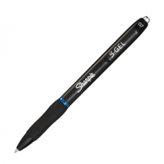 Sharpie s-gel bolígrafo de gel de punta retráctil azul 12 pieza(s) pack 12 unidades