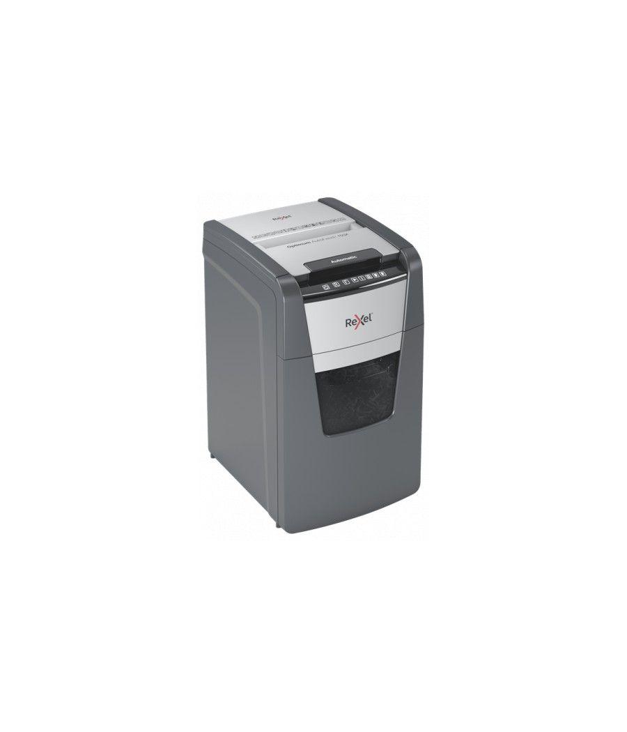 Rexel optimum autofeed+ 150x a triturador de papel corte cruzado 55 db 22 cm negro, gris