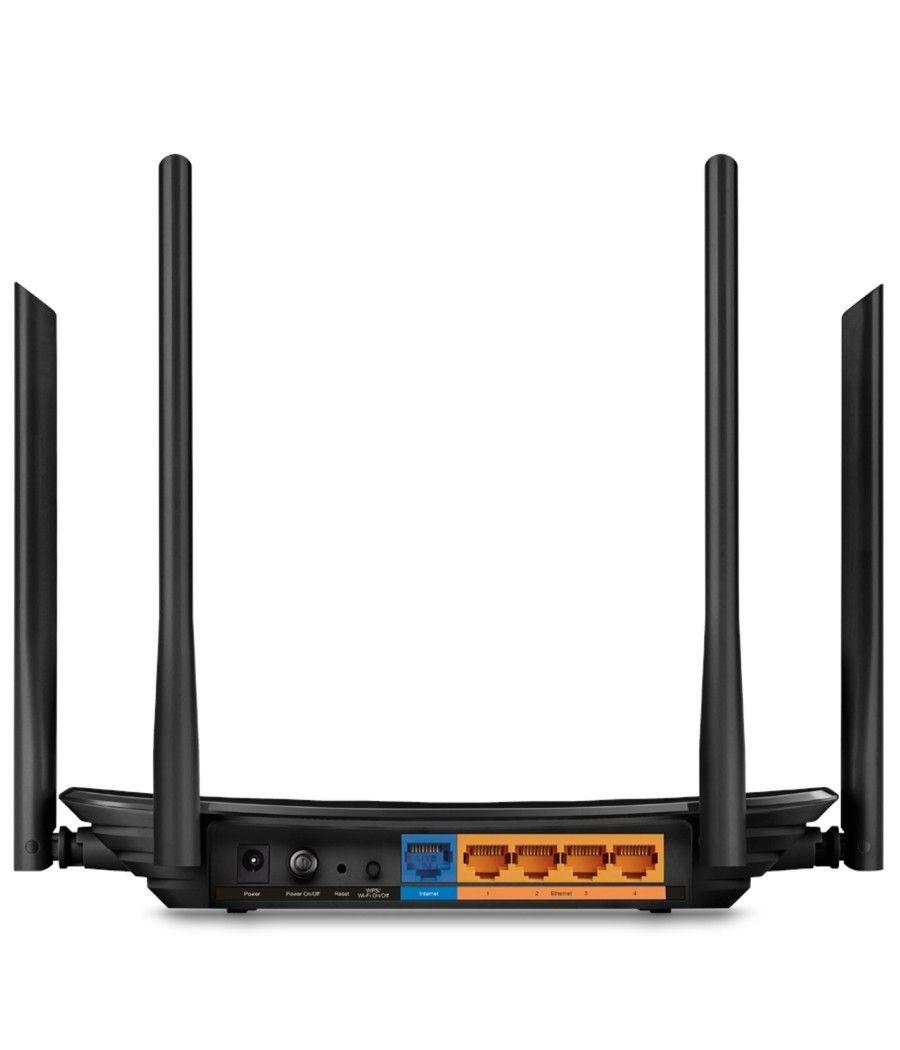 Router wifi archer c6 ac1200 dual band 300mb en 2 -4ghz y 867mb 5ghz 5p giga 4 antenas fijas tp link
