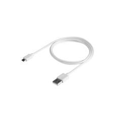 Cable essential usb-a a microusb 1m blanco xtorm