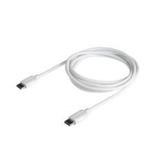 Cable essential usb-c a usb-c pd 140w 1.5m blanco xtorm