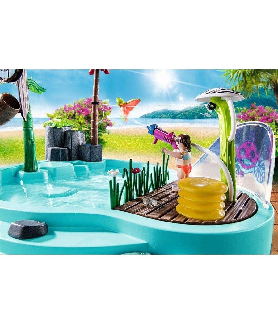 Playmobil piscina divertida con rociador de agua