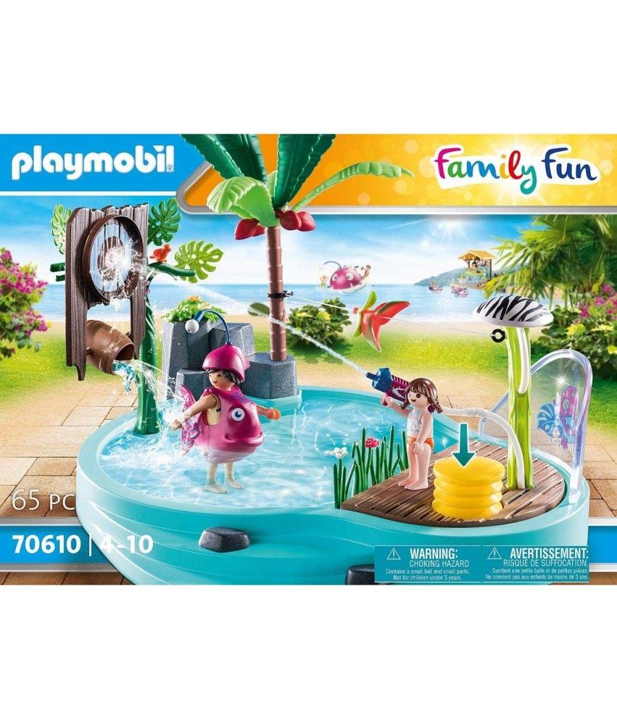 Playmobil piscina divertida con rociador de agua