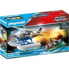 Playmobil policia hidroavion : persecucion de contrabandista