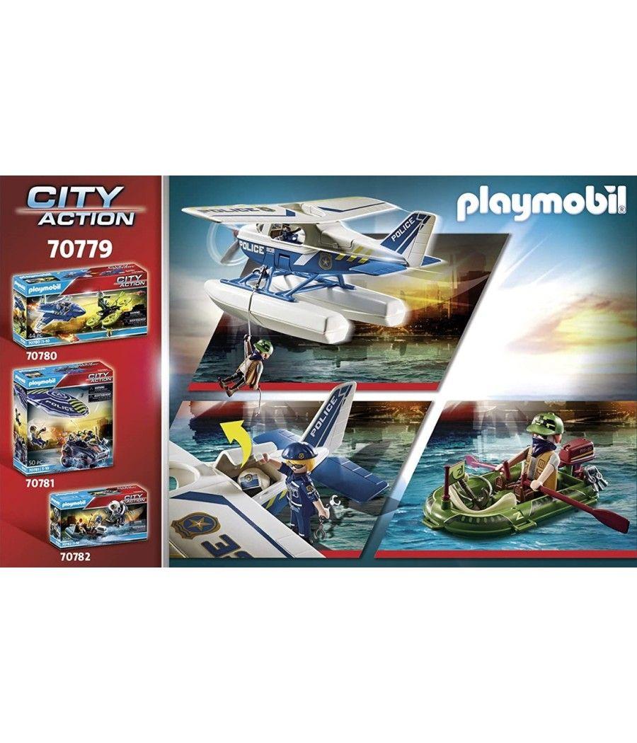 Playmobil policia hidroavion : persecucion de contrabandista