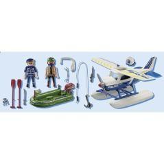 Playmobil policia hidroavion : persecucion de contrabandista