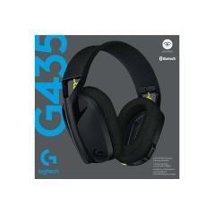 Auriculares con microfono logitech g435 gaming wireless inalambrico negro