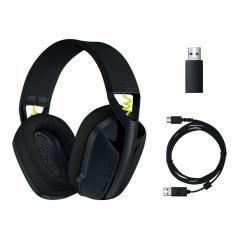 Auriculares con microfono logitech g435 gaming wireless inalambrico negro
