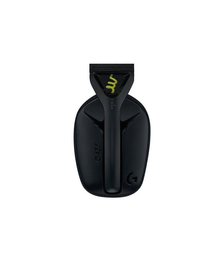 Auriculares con microfono logitech g435 gaming wireless inalambrico negro