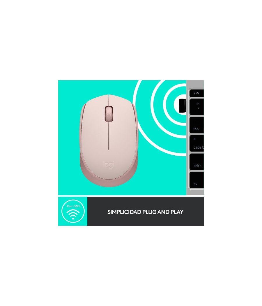 Logitech M171 ratón Ambidextro RF inalámbrico Óptico