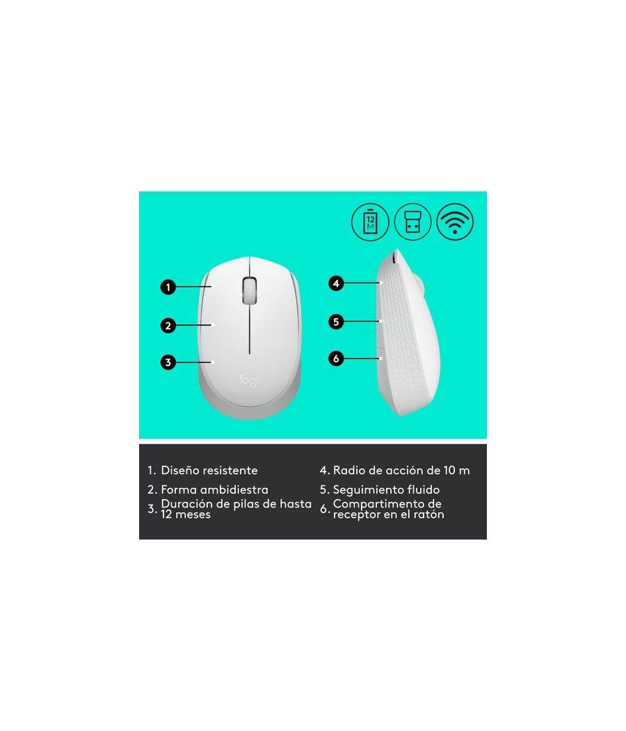 Logitech M171 ratón Ambidextro RF inalámbrico Óptico