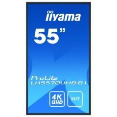 Iiyama lh5570uhb-b1 pantalla de señalización pantalla plana para señalización digital 138,7 cm (54.6") va 4k ultra hd negro proc