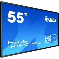Iiyama lh5570uhb-b1 pantalla de señalización pantalla plana para señalización digital 138,7 cm (54.6") va 4k ultra hd negro proc