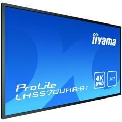 Iiyama lh5570uhb-b1 pantalla de señalización pantalla plana para señalización digital 138,7 cm (54.6") va 4k ultra hd negro proc