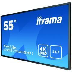 Iiyama lh5570uhb-b1 pantalla de señalización pantalla plana para señalización digital 138,7 cm (54.6") va 4k ultra hd negro proc