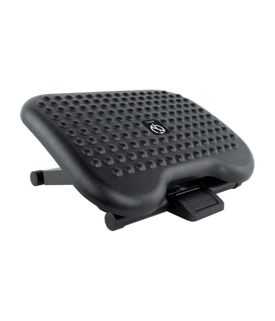 Reposapiés ajustable/ inclinable tooq tqfr0603-b/ 460 x 340mm