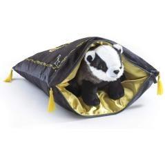 Peluche pack the noble collection harry potter tejon mascota hufflepuff + cojin hufflepuff