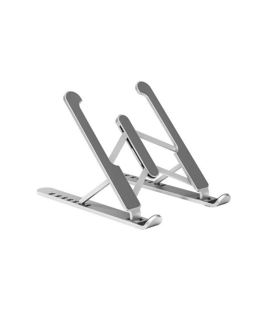 Soporte para Portátil/Tablet Aisens LPS1M-099/ Plata - Imagen 1