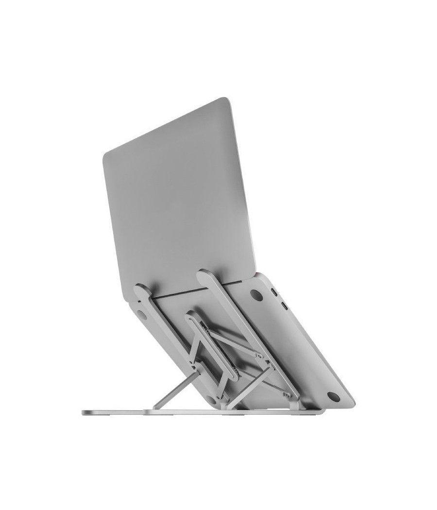 Soporte para Portátil/Tablet Aisens LPS1M-099/ Plata - Imagen 2