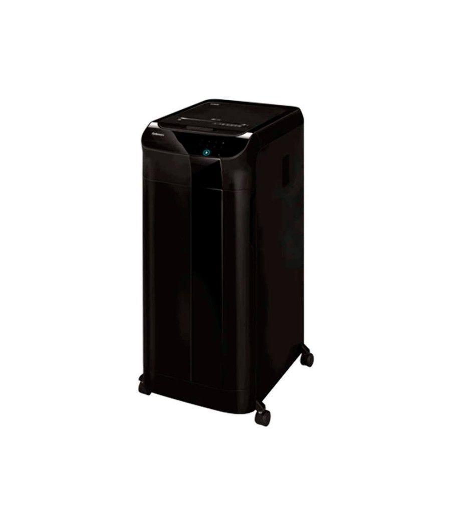 Destructora de documentos fellowes automax 550c capacidad de corte 550 hojas partículas destruye tarjeta cd