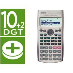 Calculadora casio fc-100v financiera 4 lineas 10+2 dígitos almacénamiento flash calculo de ganancias con tapa