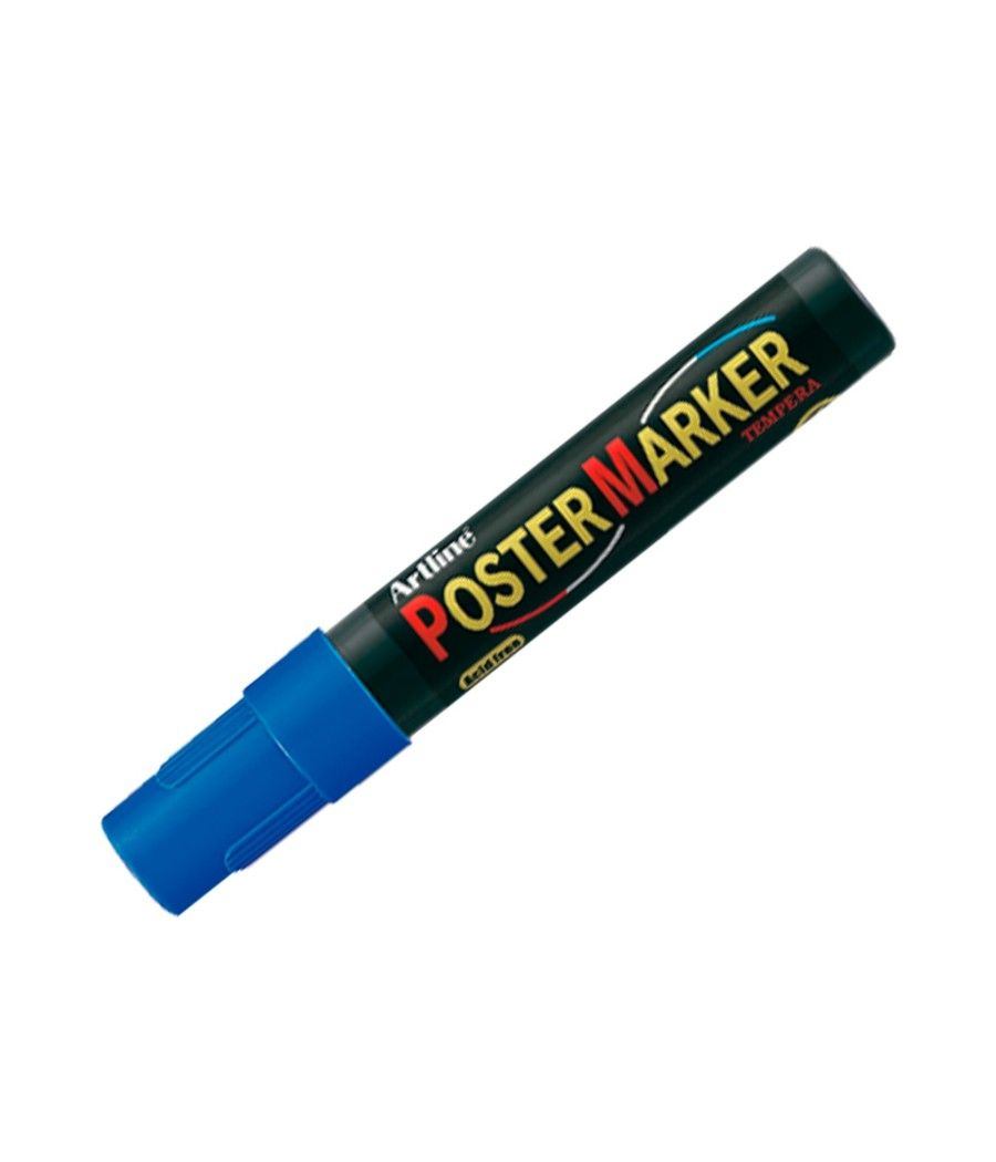 Rotulador artline poster marker epp-4-azu punta redonda 2 mm color azul